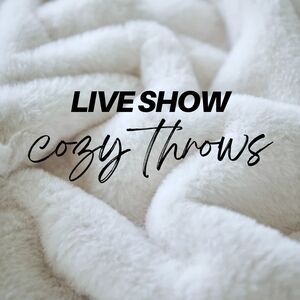 Cozy Throw Blanket LIVE SHOW Listing